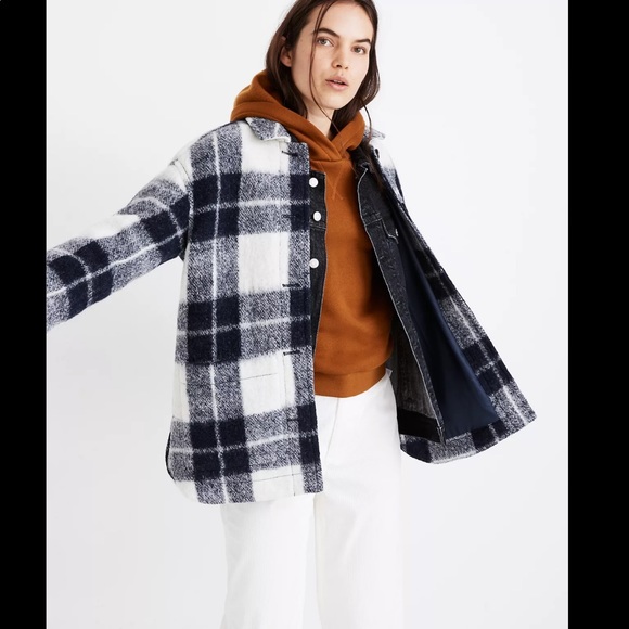 Madewell Jackets & Blazers - Madewell | Walton Shirt-Jacket in Colleton Plaid